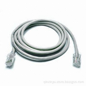 Cat.5/Cat.5e UTP Networking Cable Assembly with RJ45 4P4C, 8P8C Plug Connector to Wire Harness